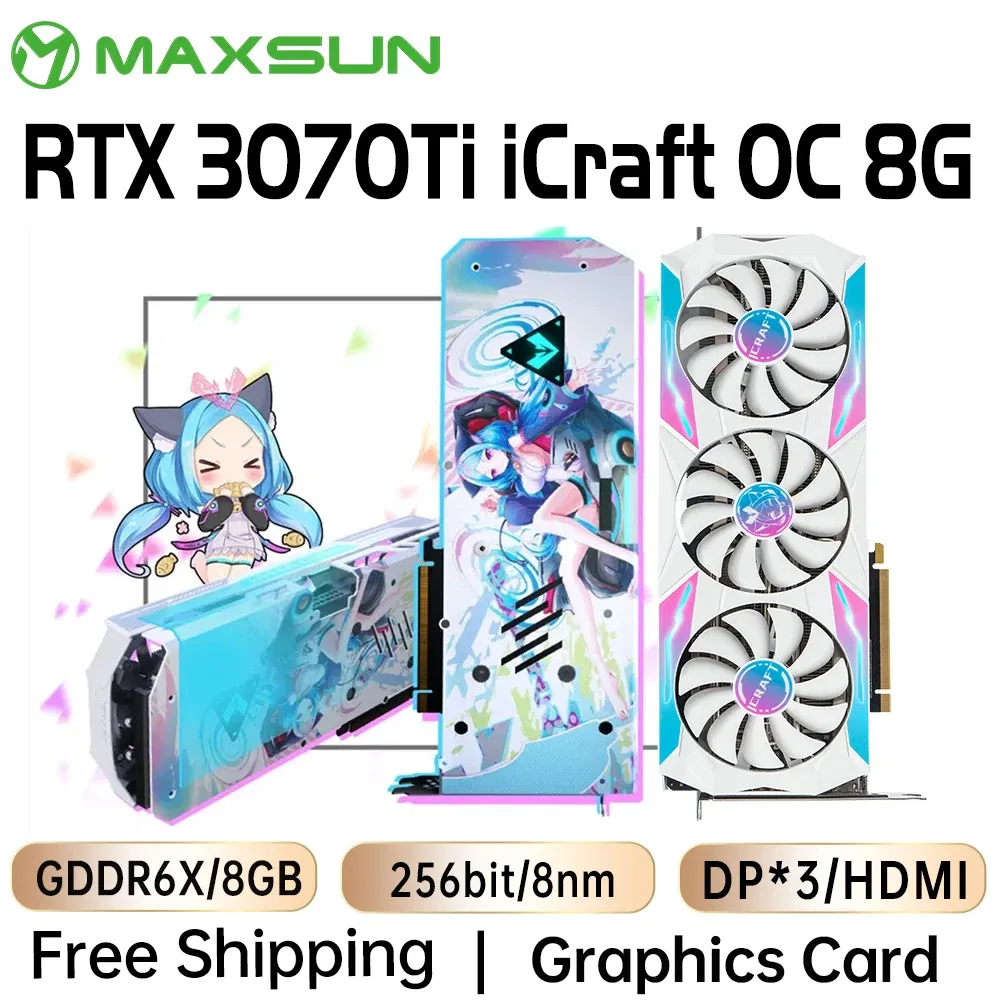 Color: black, Ships From: CHINA - To Graphics Cards RTX 4070 4060TI 4060 3060 3060TI 3050 3070 GPU NVIDIA Gaming Video Card Desktop Computer components