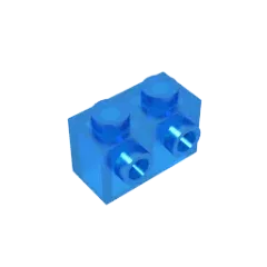Color: VIOLET/?«?—?…° - MOC PARTS DIY GDS-634 BRICK 1X2 W. 2 KNOBS compatible with lego 11211 children's toys Assembles Building Blocks Technical