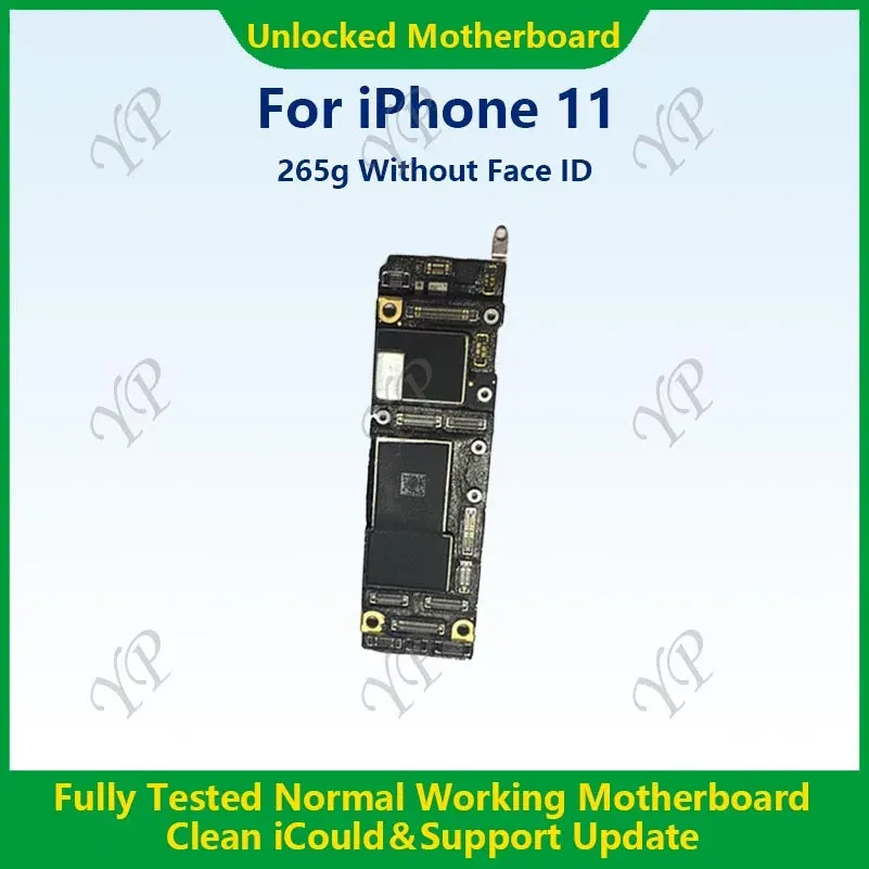 Color: Skin Color, Ships From: CHINA - Top Fully Tested Authentic Motherboard For iPhone 11 Pro Max 64g/256g Unlocked Mainboard With Face ID Cleaned iCloud Fast