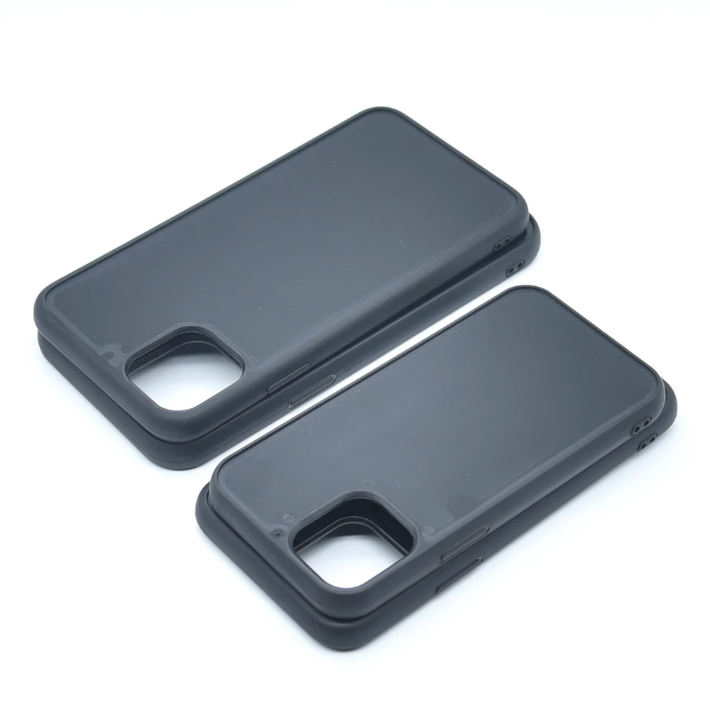 Material: Plastic - For iPhone  16 15 14 13 12 mini 11 Pro Max  6 7 8 S Plus Xr X Xs Blank Phone Case for Resin Vinyl DIY Rubber Phone Case Blanks