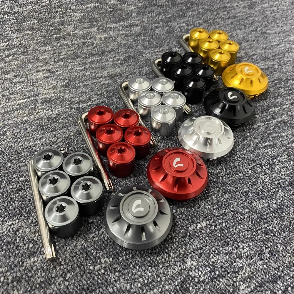 Color: Red - For Piaggio Vespa GTS Sprint Primavera LX LXV 50 125 250 300 Scooter Accessories Wheel Hole Cover Cap