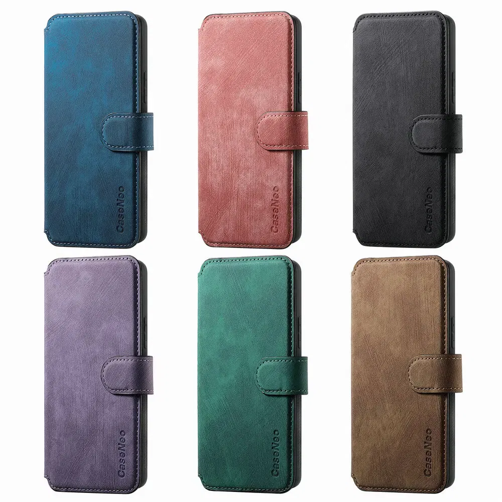Color: Brown, Material: Nylon - Edge 50 60 Fusion 5G Flip Case For Motorola Edge 60 Pro 2In1 Detachable Leather Wallet Funda Moto Edge 50 Neo 60 Pro S50 Cover