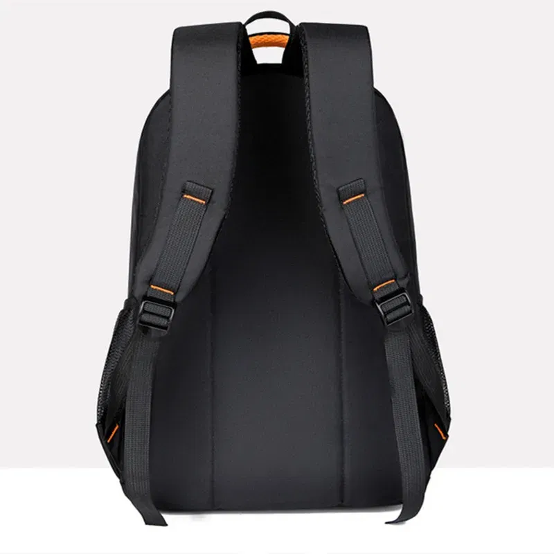 Color: Beige - 2024 New Large Capacity Oxford Cloth Leisure Travel Backpack College Students Backpack Fashion Business Laptop Backpack