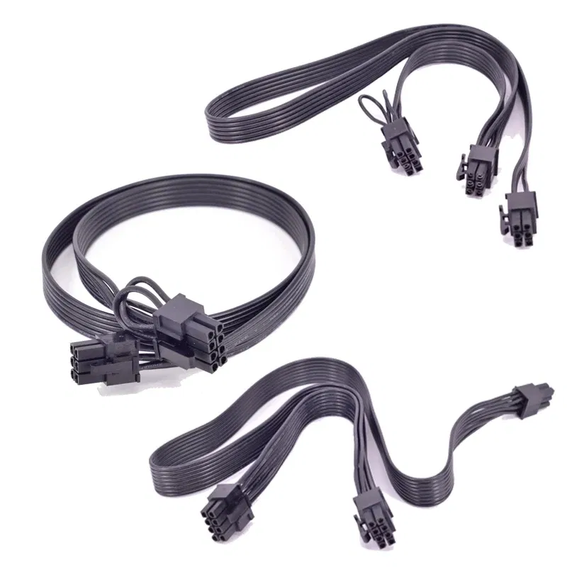 Color: Brown, Cable length: Other - For Cooler Master V Series V850 V1000 V1200 ATX 24 Pin CPU PCI-e 6 6+2 8 Pin Peripheral 4 Pin SATA Power Supply Cable