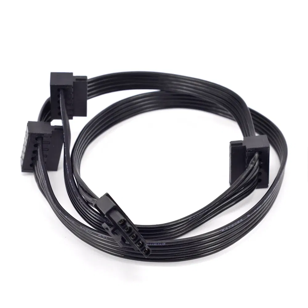 Color: Brown, Cable length: Other - For Cooler Master V Series V850 V1000 V1200 ATX 24 Pin CPU PCI-e 6 6+2 8 Pin Peripheral 4 Pin SATA Power Supply Cable