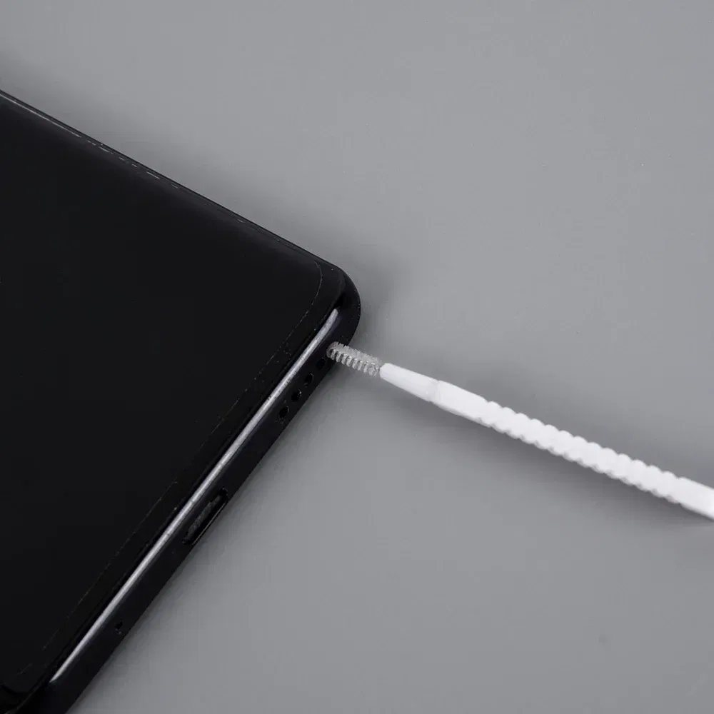 Universal Mobile Phone Charging Port Dust Plug with Cleaning Kit for IPhone 14 13 12 Pro Max Samsung Xiaomi Type C Cleaner Kit