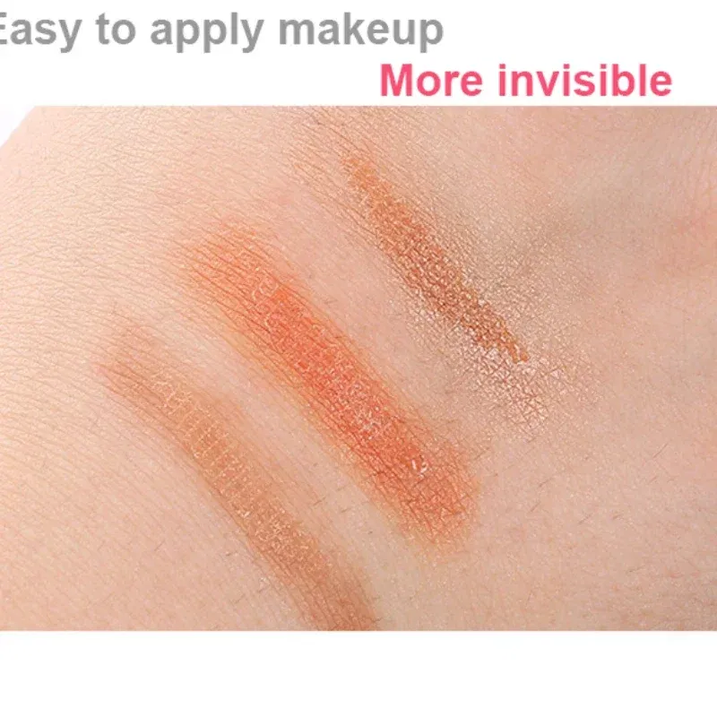 Color: Orange - Natural Eye-Lift Mesh-Lace Transparent Invisible Self-adhesive Eyelid Tapes Stickers Women Invisible Double-fold Eyelid Stickers