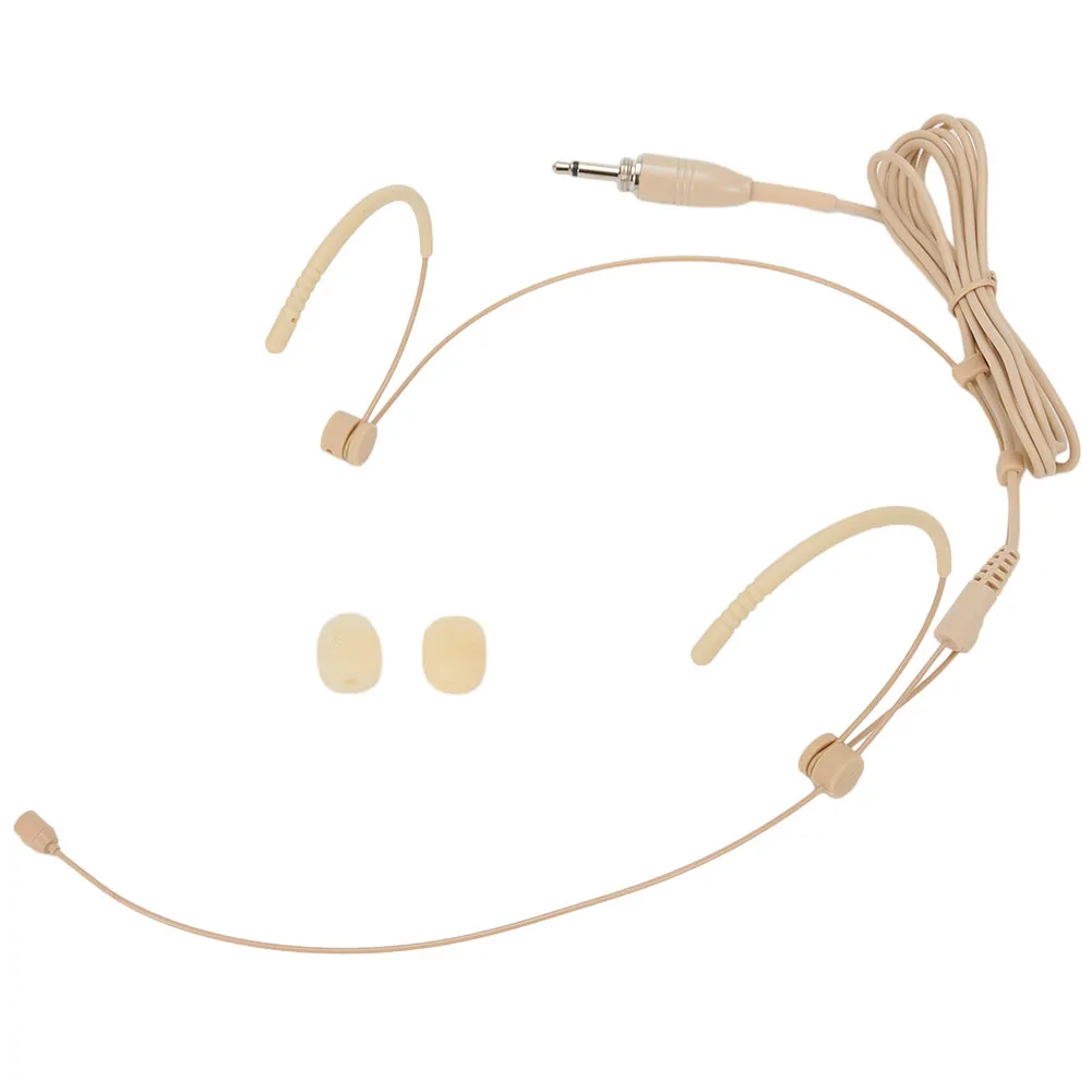 Color: Brown, Ships From: CHINA - Professional Omnidirectional Mic With Hidden Ear Hooks ?¦4.0 Mm 18mv/Pa 100~20KHz 1K?© ?±30% Beige Music Instruments Accessories