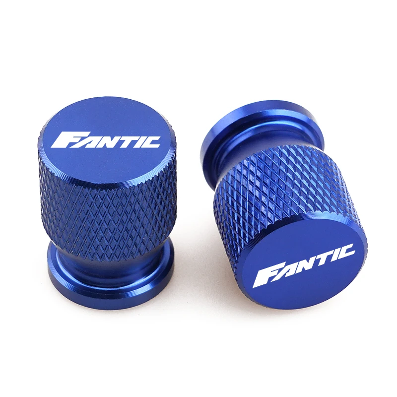 Color: Red - Motorcycle Tire Valve Caps Fit For FANTIC CABALLERO FLAT TRACK 125 250 500 RALLY/SCRAMBLER 500 ENDURO RANGE XE125/XEF250 450/XE5