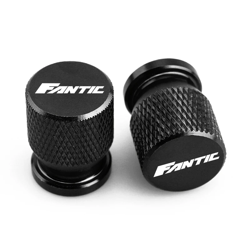 Color: Red - Motorcycle Tire Valve Caps Fit For FANTIC CABALLERO FLAT TRACK 125 250 500 RALLY/SCRAMBLER 500 ENDURO RANGE XE125/XEF250 450/XE5