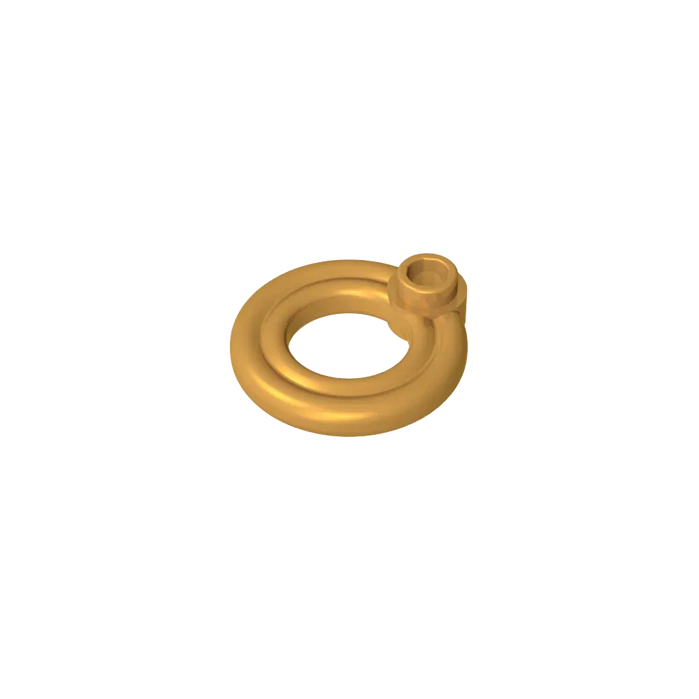 Color: Brown - Gobricks GDS-2052 Equipment Flotation Ring [Life Preserver] compatible with lego 30340 Assembles Building Blocks children's toys