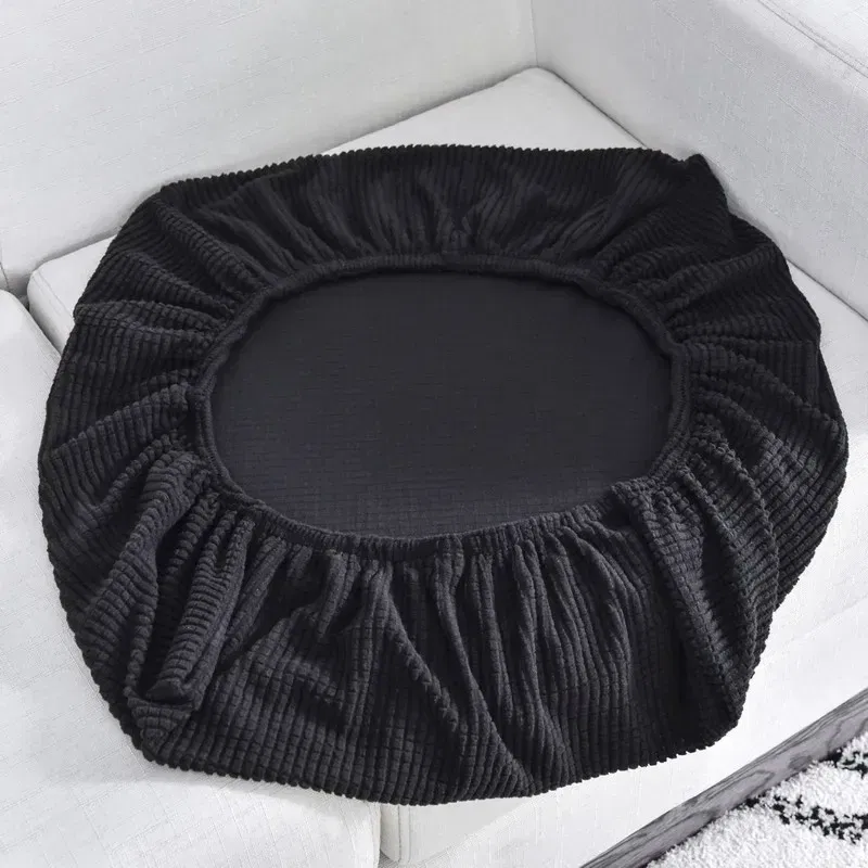 Color: apple green, Specification: 70*120cm - Jacquard Sofa Cushion Cover for Living Room Pets Kids Furniture Protector Polar Fleece Stretch Washable Removable Couch Covers