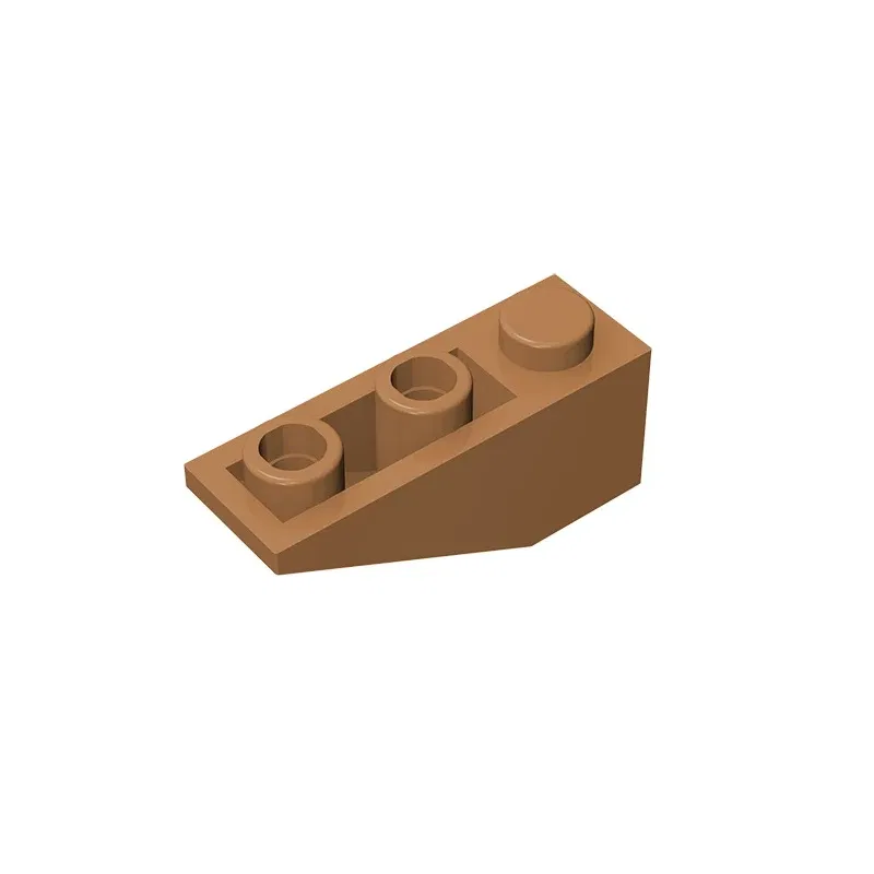 Color: plum - Gobricks GDS-596 Slope, Inverted 33 3 x 1 compatiblewith lego 4287 pieces of children's toys Assembles Building Blocks Technical
