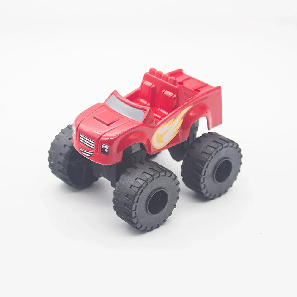 Color: Pink - Flame and machine monster Car toys Russian Crusher Truck Vehicles Figure Blaze Toy blaze the monster machines birthday Gifts