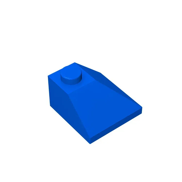 Color: PURPLE - Gobricks GDS-621 CORNER BRICK 2X2/45 OUTSIDE compatible with lego 3045 children's toys Assembles Building Blocks