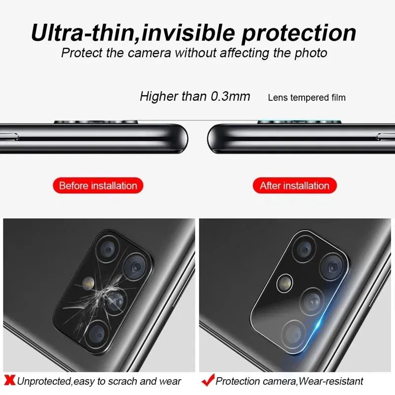 Color: Lucent, Material: Anti Blue Light - Camera Lens Tempered Glass For Samsung Galaxy Note 20 5G Note 20 Ultra Glass Protector Film