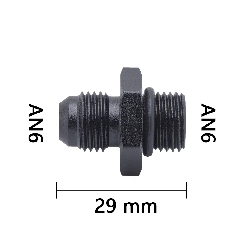 Color: Beige - Oil Hose Straight Fitting Hose Adapter Oil Cooler Fitting An6 to An6 An8 An10 1/2 1/8 3/8 1/4 NPT 5/16,AN10 AN8 to 9MM M18 M12