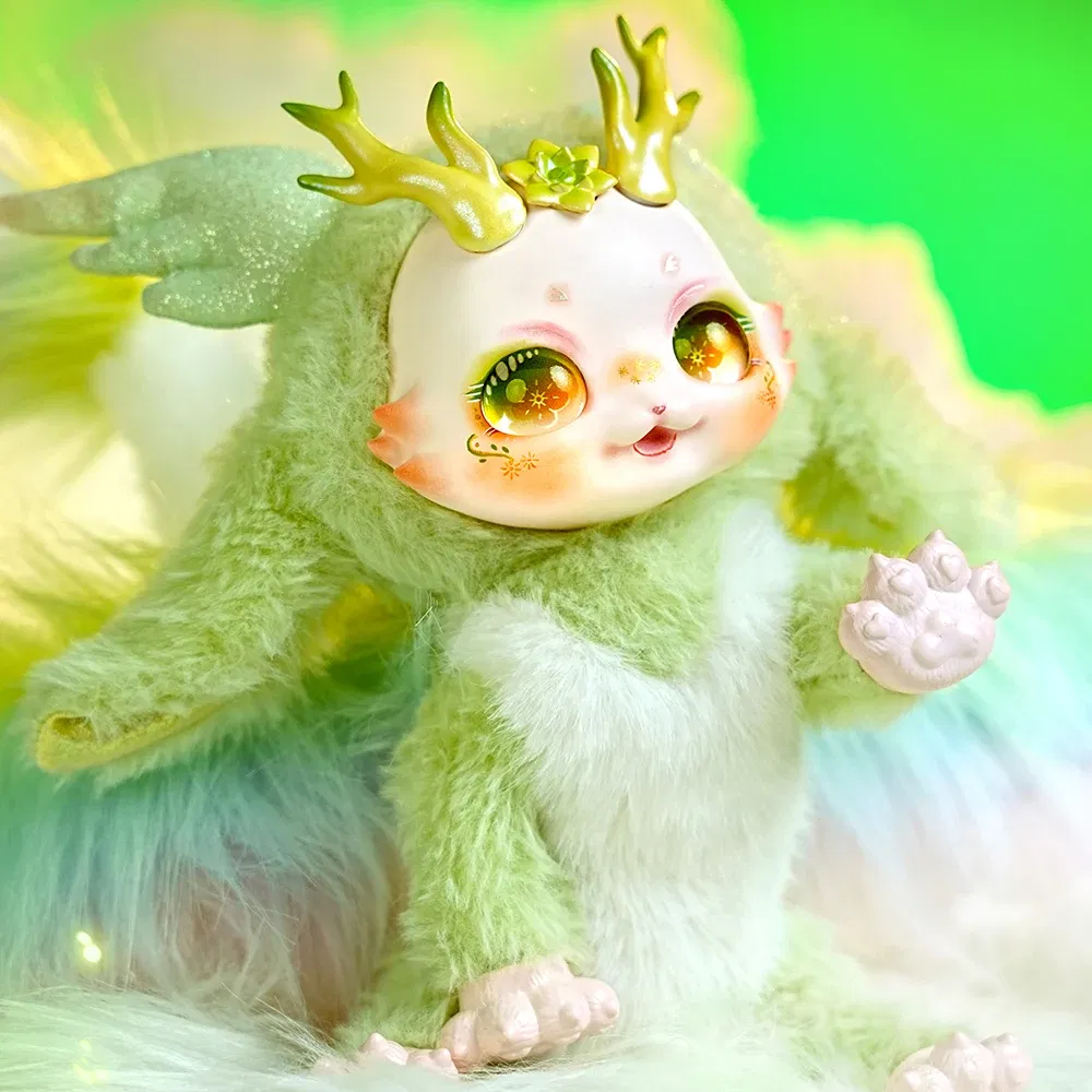Color: GRAY - ICY DBS Dream Fairy MayTree OB11 Plush Doll Skeleton Joint Toy Mysterious Surprise Gift Plush Collection Kawaii Toy Gift