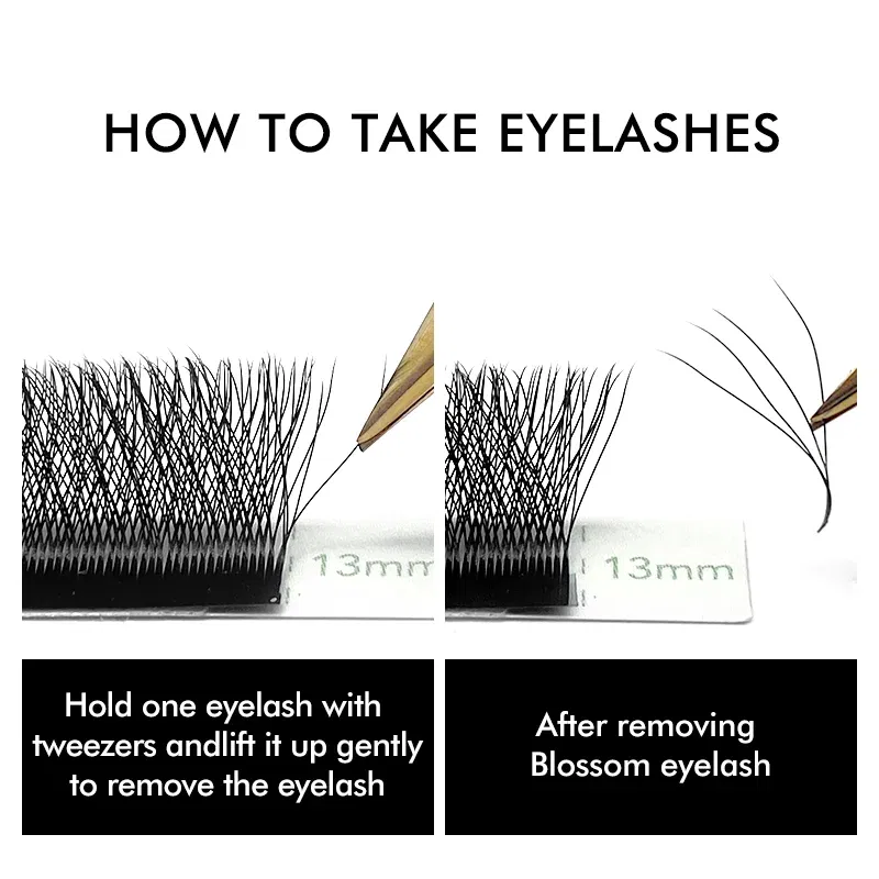 Color: Black & Silver, Curl: D, Thickness: 0.07mm, Length: 17mm - NATUHANA W-Shaped 4D 5D Volume Eyelash Extensions Premade Volume Fans W Shape Lashes Natural Soft False Eyelashes for Makeup