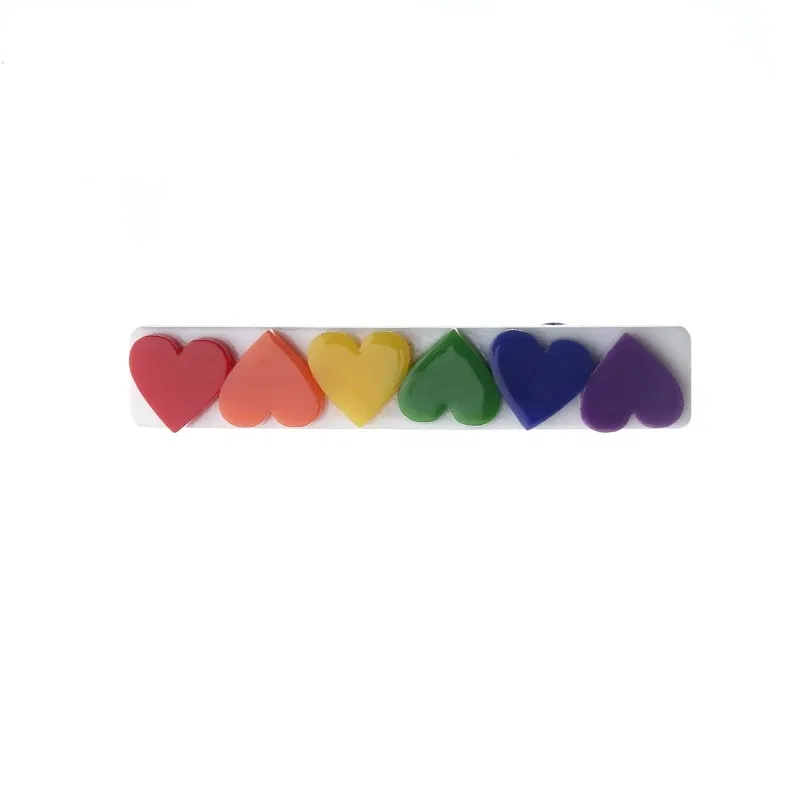 Color: Dark Grey, Ships From: CHINA - New Korean Retro Ins Star Hairpin Children Cute Bang Clip Headdress Japanese Acrylic Solid Color Hairpin Side Clip