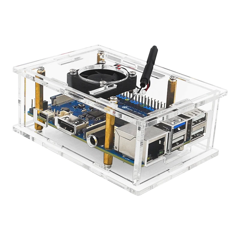 Bundle: Bundle 2, Color: Beige - Orange Pi 3B 8GB 4GB 2GB RAM Rockchip RK3566 WiFi5+BT 5.0 Gigabit LAN Port Single Board Run Android Linux OpenHarmony OS Mini PC
