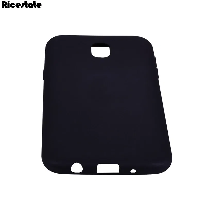 Color: black, Material: PU - Solid color Case For Samsung Galaxy J5 J530 J3 J330 J7 2017 J730 J4 J6 Plus J8 2018 European version Matte Silicone soft case