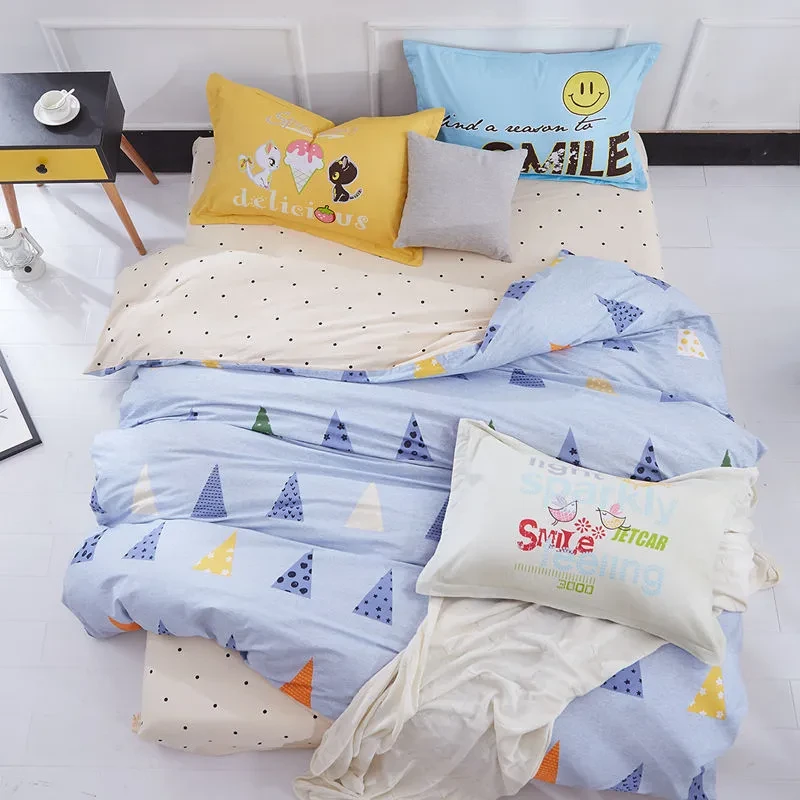 White Single Duvet Cover