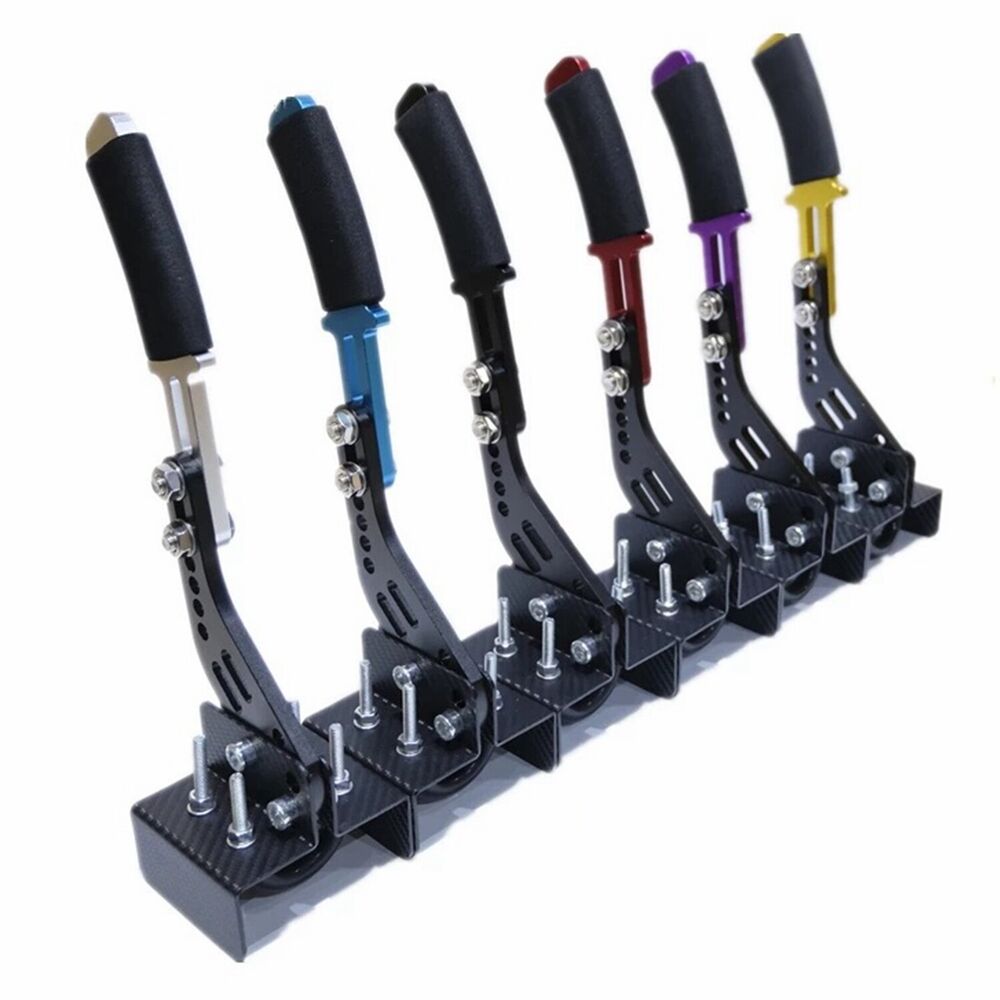 Color: Blue - 6 Colors Aluminum Drift Handbrake Extension Extender Lever Universal Fit For Most Car