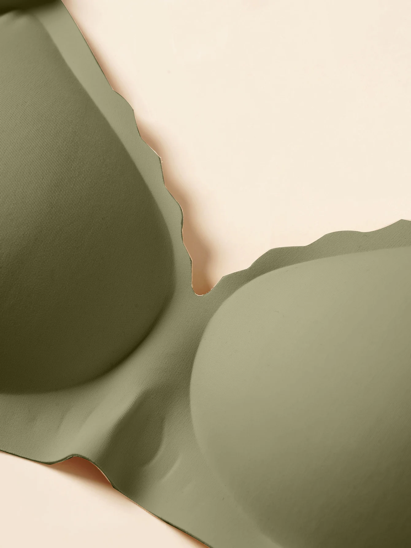 Color: Beige, Bands Size: 28 - Front Open Nursing Bra Maternity Jelly Gel Laser Cutting Seamless Underwear Ultra Thin Breastfeeding Bra For Pregnant Women
