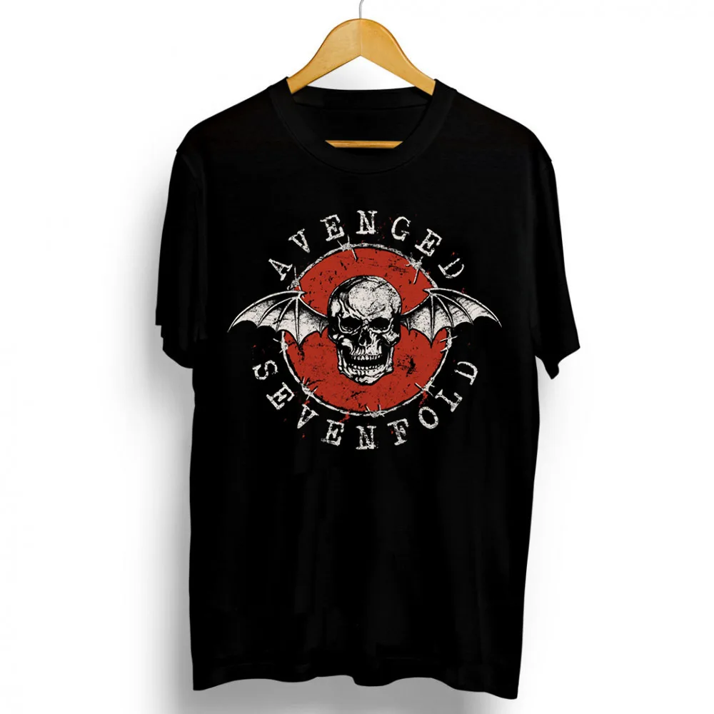 Color: Blue, Size: S - Men Clothes Round Neck T-shirt  Heavy Metal Band Rock Cotton Breathable Print Womens Plus Size Tees