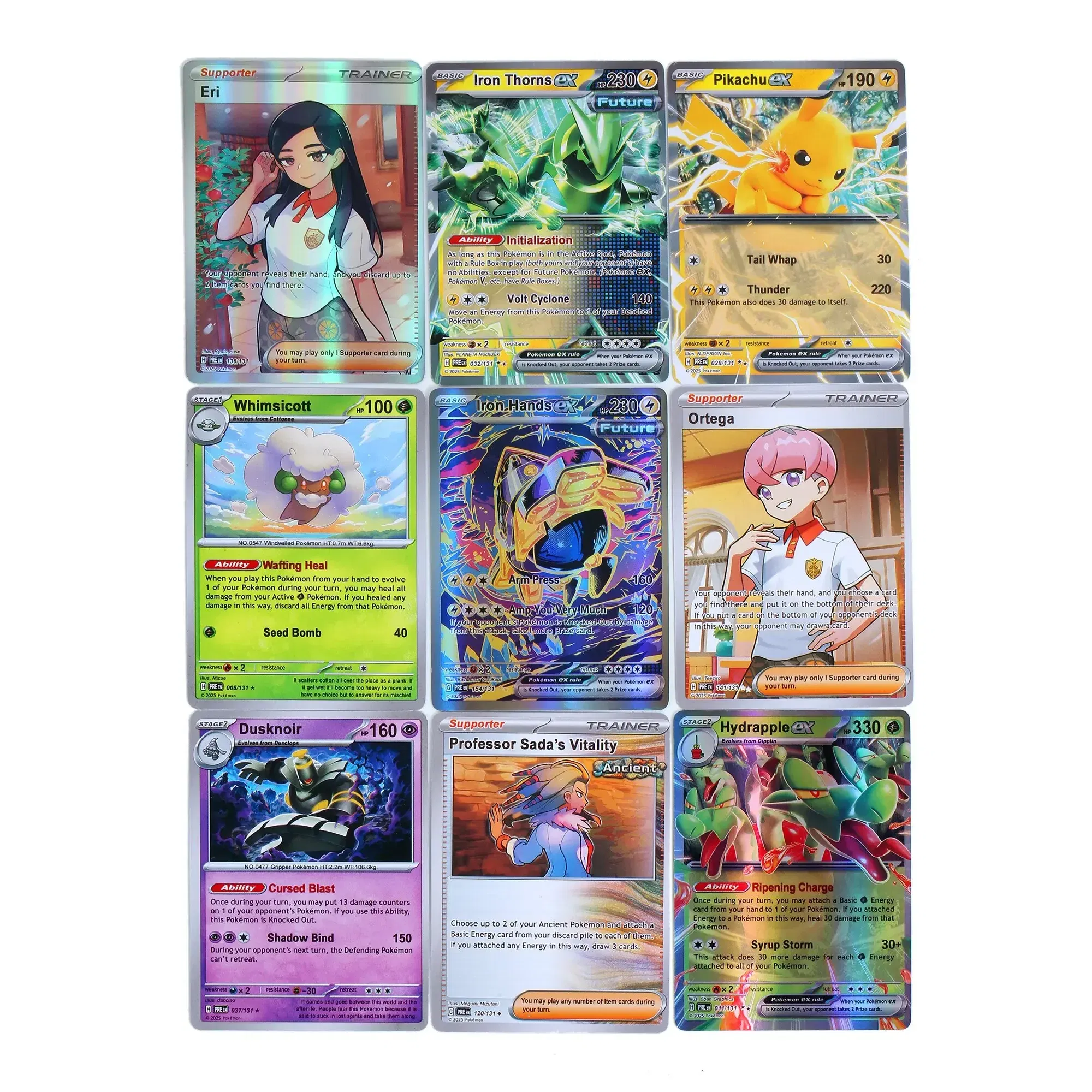 Color: Eight - *Prismatic Evolutions 360Pcs Pokemon Card Journey Together Stellar Crown 151 Ultra Prism English Booster Battle Transaction *///