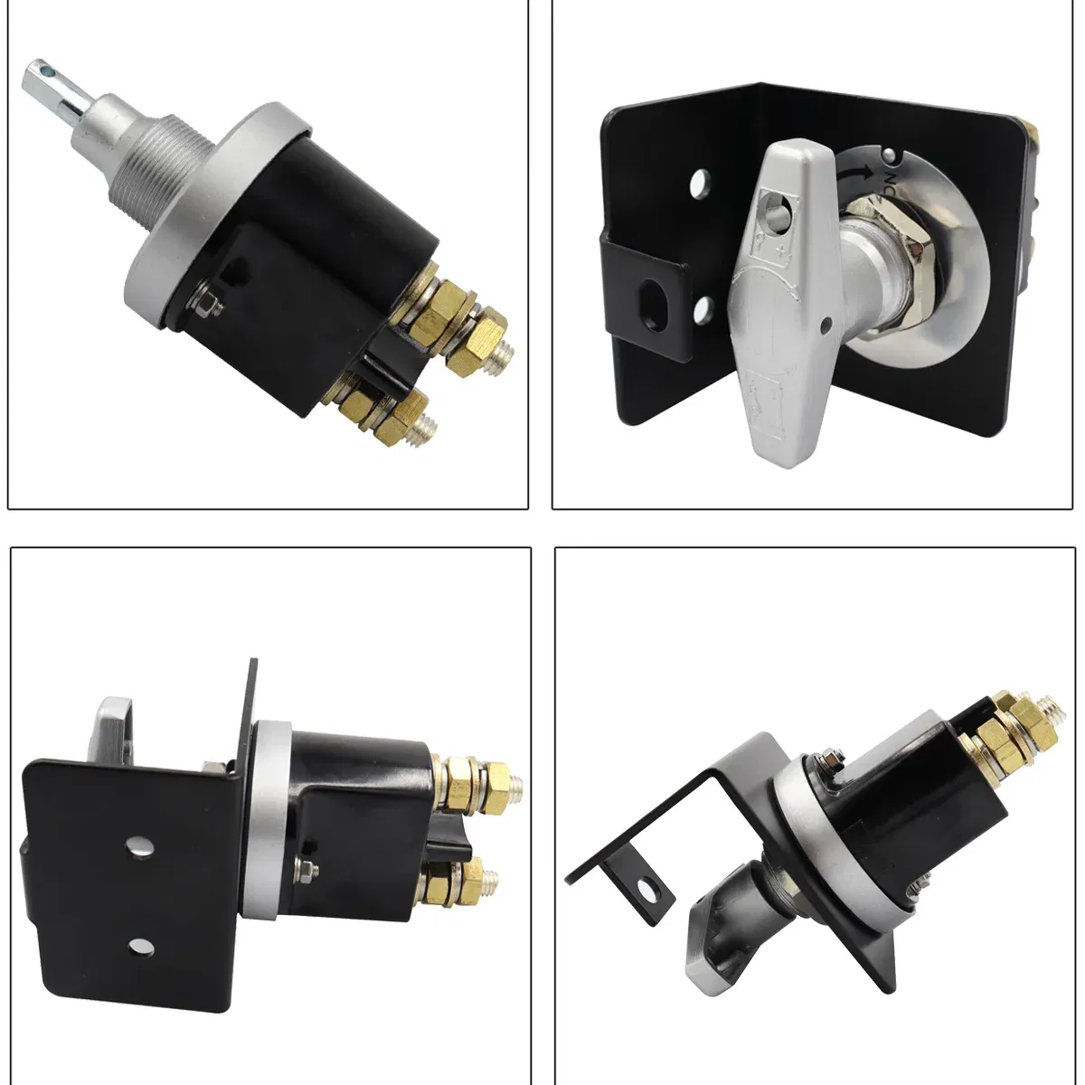 Color: green - 1500A Heavy Duty Battery Switch Battery Fixed Handle Isolator with Lock-Out Plate Fits Polarity Negative  for Autos Cars Boat RV