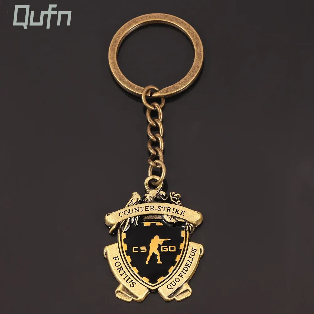 Color: black, Ships From: CN - Game CS GO Medal Keychain Metal Pendant Key Chains Counter Strike Keyring For Men Jewelry Accessories Fans Gift Souvenir
