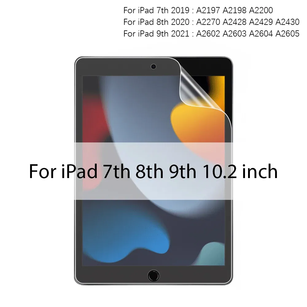Color: SKY BLUE - Like Paper Film Screen Protector For Ipad Pro 13 12.9 11 2024 10th Generation Air 4 5 9th 8th 7th 10.2 Mini 6 Matte Film Writer