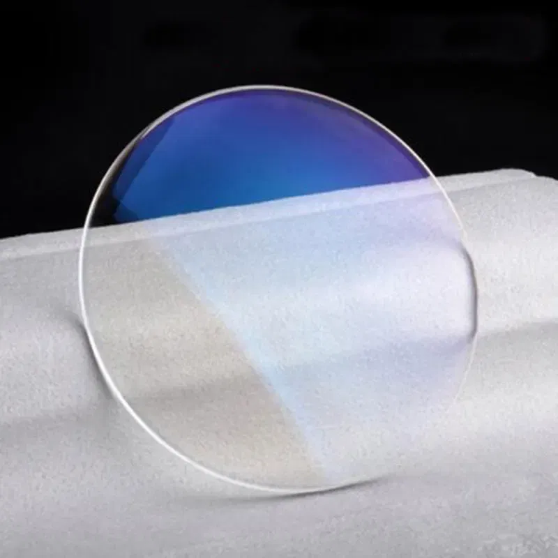Lenses Color: green, Lens Index: 1.67 - 1.56 1.61 1.67 Photochromic-Gray Lenses with Anti-blue Ray Protection Optical Prescription Glasses Myopia Hyperopia Lenses