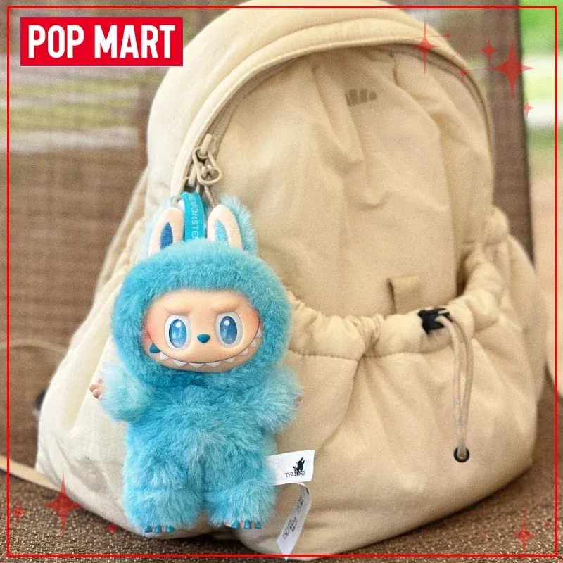 Color: WHITE - POP MART Labubu THE MONSTERS Big Into Energy Series Blind Box Vinyl Plush Dolls Pendant Action Figure Collection Birthday Gifts