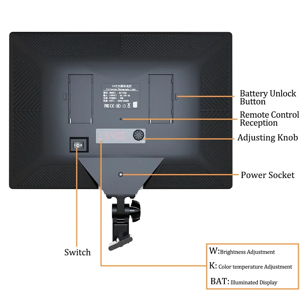 Color: PURPLE, Ships From: CHINA - 14'' LED Video Light Photography Selfie Dimmable Panel Lighting Photo Studio Live Stream Fill Lamp Three Color With Tripod Stand