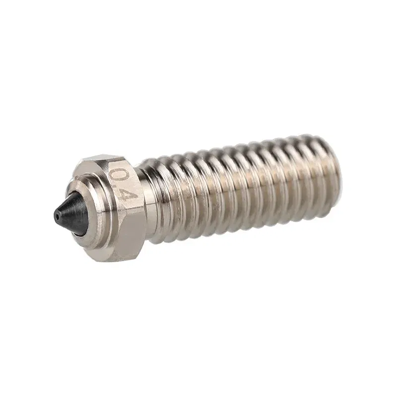 Size: 0.4mm - Mellow NF Volcano nozzle Bimetallic Copper&Hardened steel 3D printer parts DLC High Temperature Wear 3D Printer