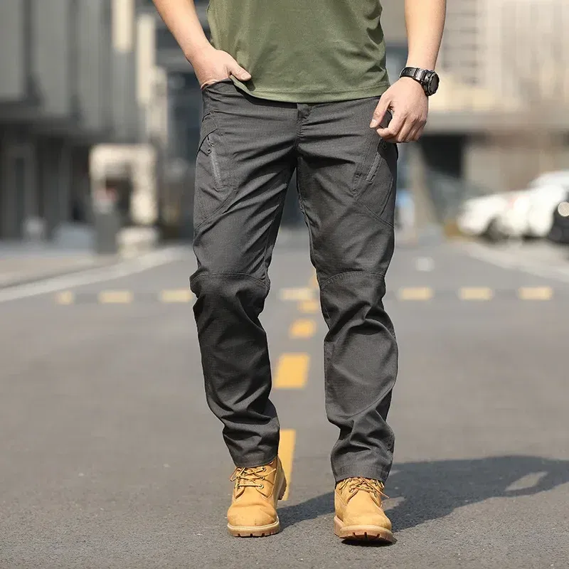 Color: Mint, Size: 5XL - Archon X9 Tactical Pants Slim Fit Waterproof Camouflage Training Pants Spring Autumn Breathable Waterproof Overalls Loose Wear