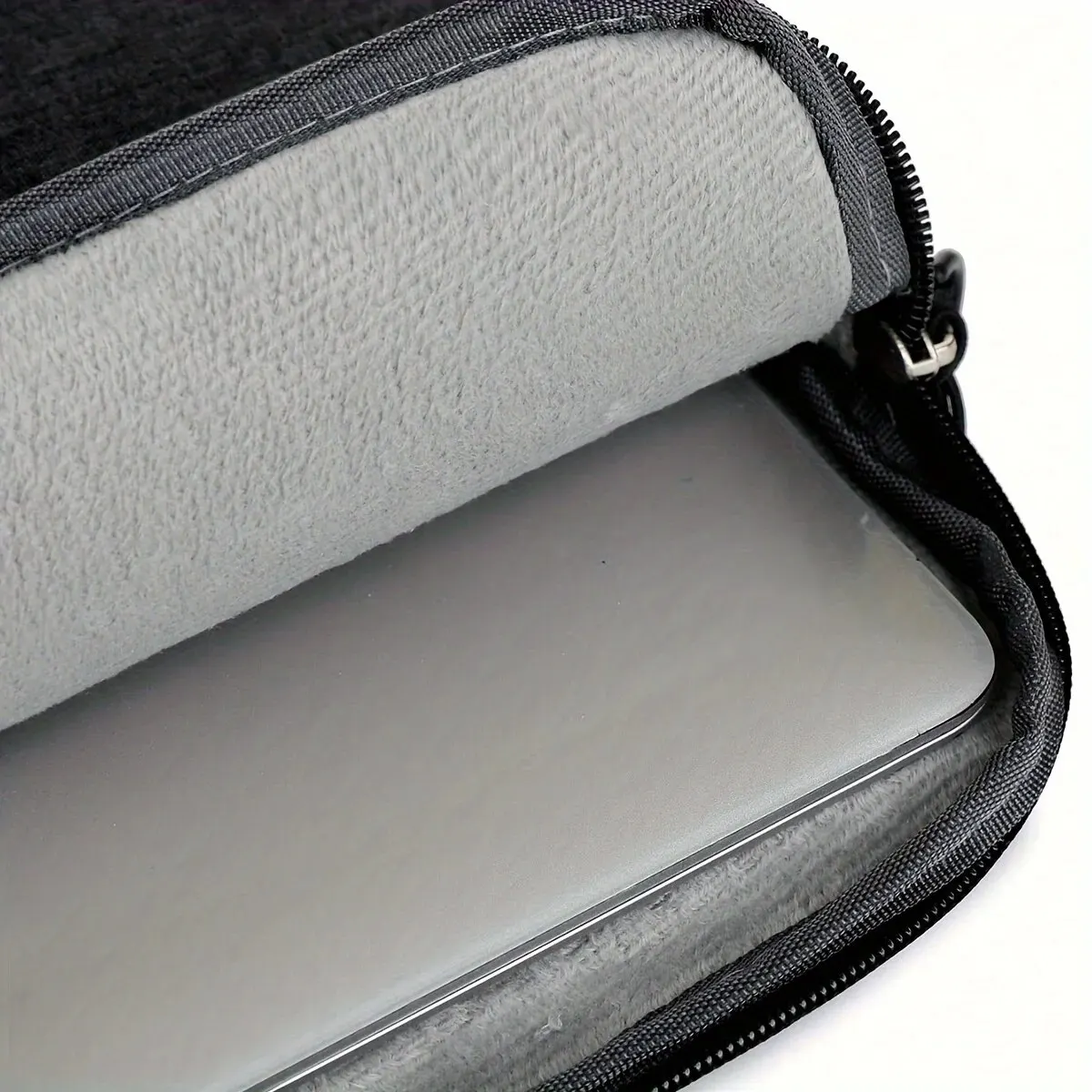 Color: Black - 1pc Unisex Simple Portable Laptop Bag, Handbag, Shoulder Bag, Suitable For Ladies, Office Workers, Business Trip, School