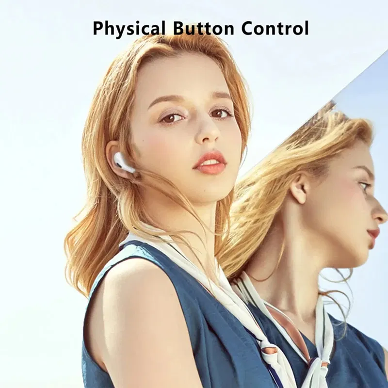 Color: Red - Original Air pro bluetooth earphones Bluetooth 5.3 auriculares Earbuds Gaming Headset For iPhone Apple Xiaomi Android phone