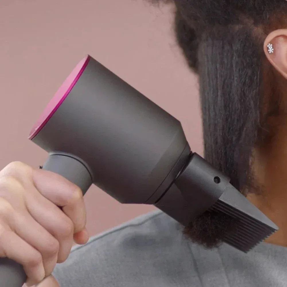 Color: Light Grey - For Dyson Anti-flying Diffusion Nozzle Attachment Tool For Dyson Supersonic Hair Dryer HD08 HD01 HD15 Flyaway Attachment Nozzles