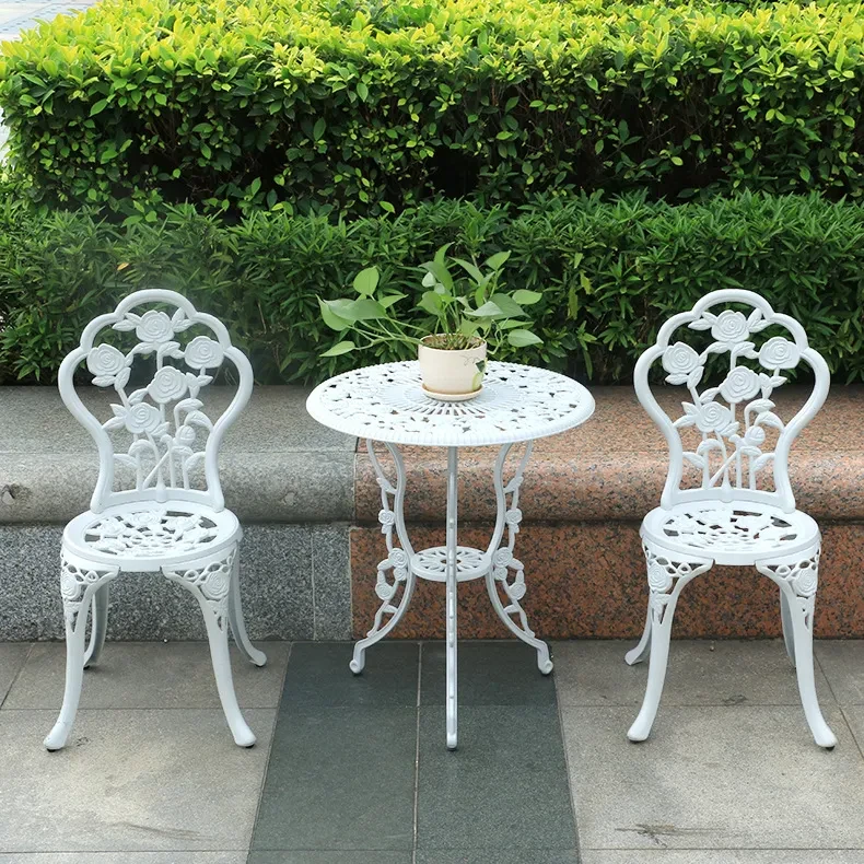 White Table and Chairs