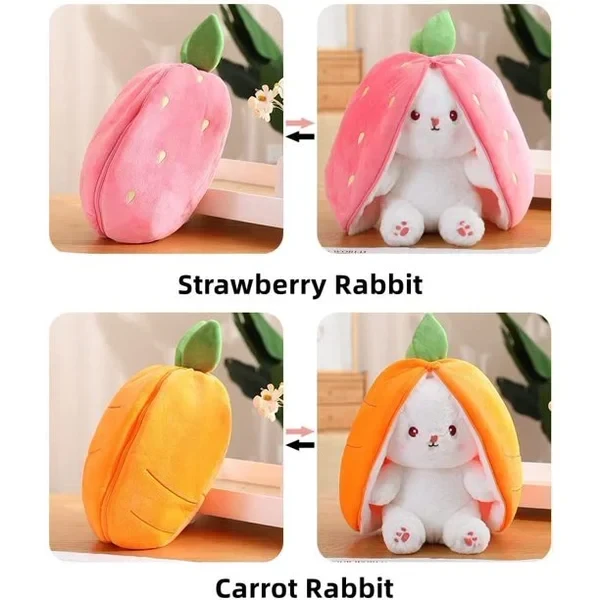 Cute Strawberry Bunny Plushie