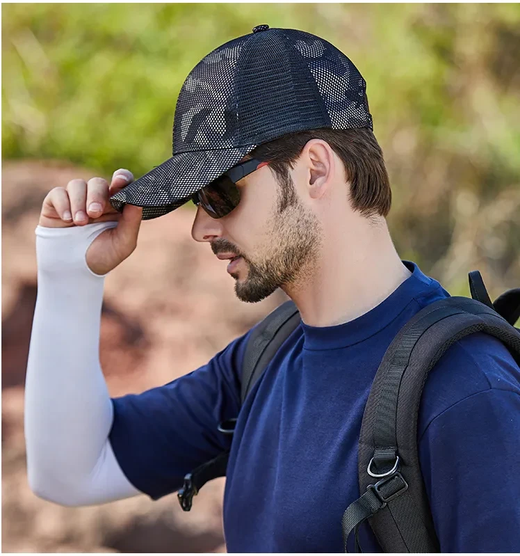 Side border light sunscreen fishing hat