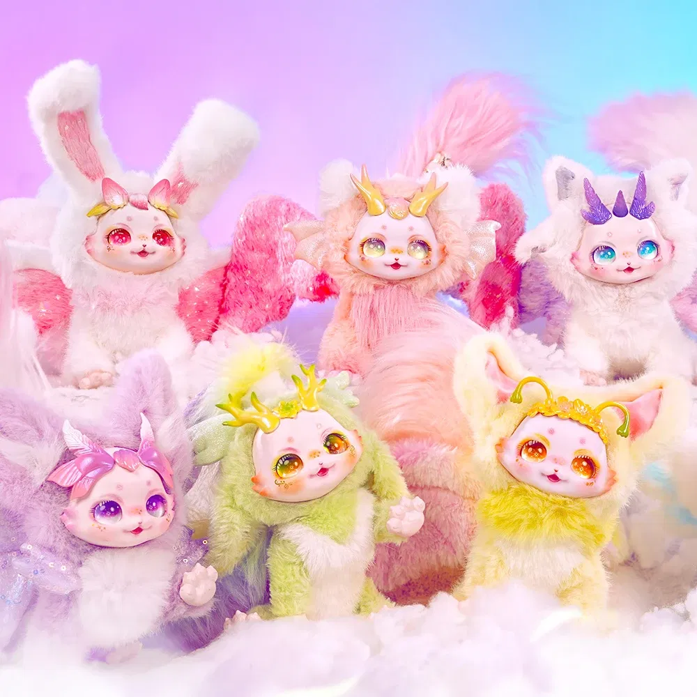 Color: Clear - ICY DBS Dream Fairy MayTree OB11 Plush Doll Skeleton Joint Toy Mysterious Surprise Gift Plush Collection Kawaii Toy Gift
