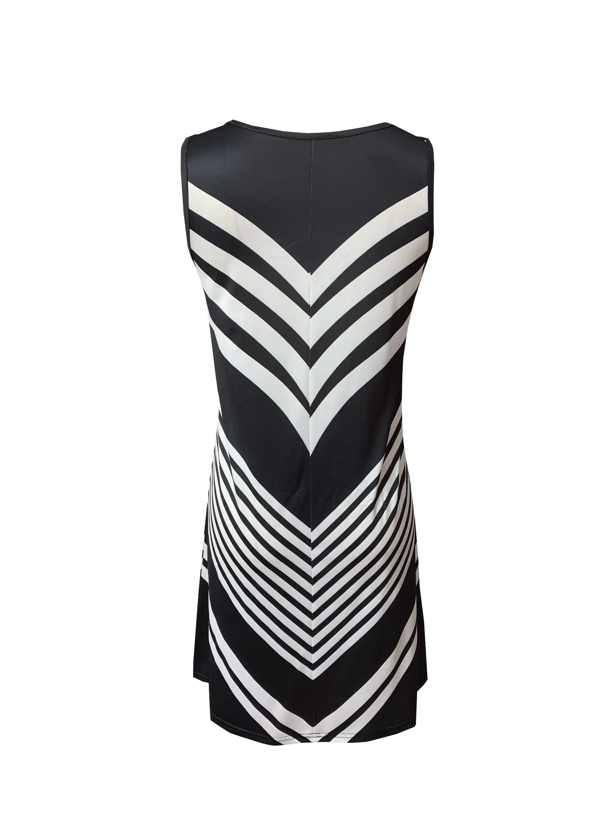 Color: black, Size: M - women's fashion Sleeveless Vacation Dress