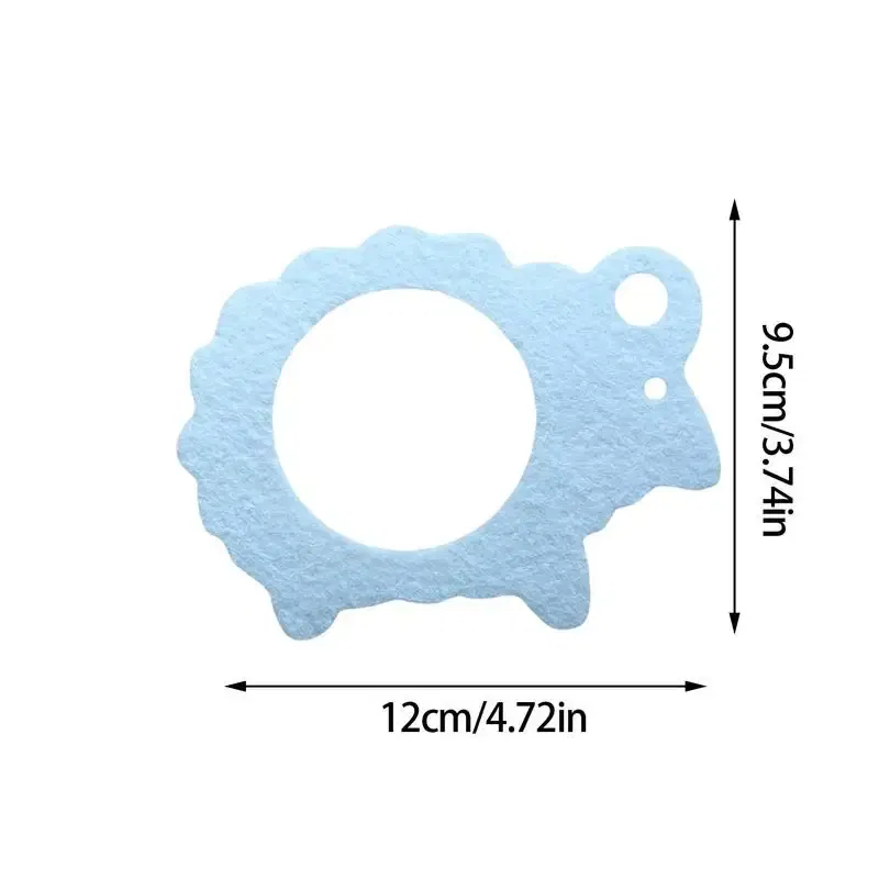 Ships From: CN, Color: WHITE - Napkin Ring Holder 4pcs Rabbit Bunny Ring For Dinner Napkin Spring Party Ornaments For Gatherings Buffets Banquet Picnics