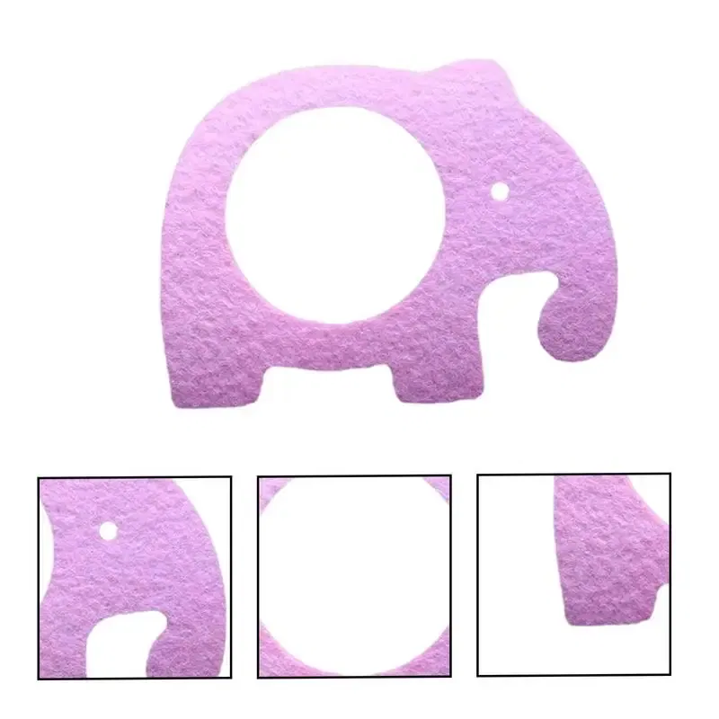 Ships From: CN, Color: WHITE - Napkin Ring Holder 4pcs Rabbit Bunny Ring For Dinner Napkin Spring Party Ornaments For Gatherings Buffets Banquet Picnics