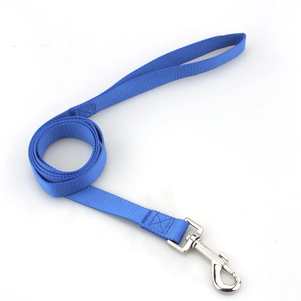 Color: Burgundy, Size: XS - Strong Durable Dog Training Leash Lightweight Soft Convertible Pet Traction